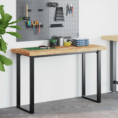 Плот за бюро, маслен финиш, 160x50x4 см, масивно дърво акация