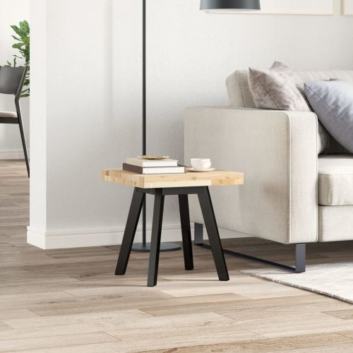 Плот за маса квадратен 40x40x4 см масивна акация