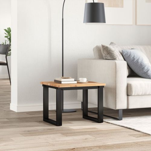 Плот за маса квадратен 50x50x2 см масивна акация