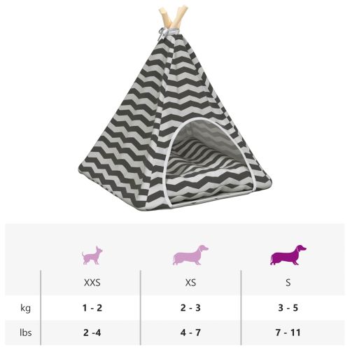 Домашен тенти за животни с възглавница 50 x 50 x 60 cm