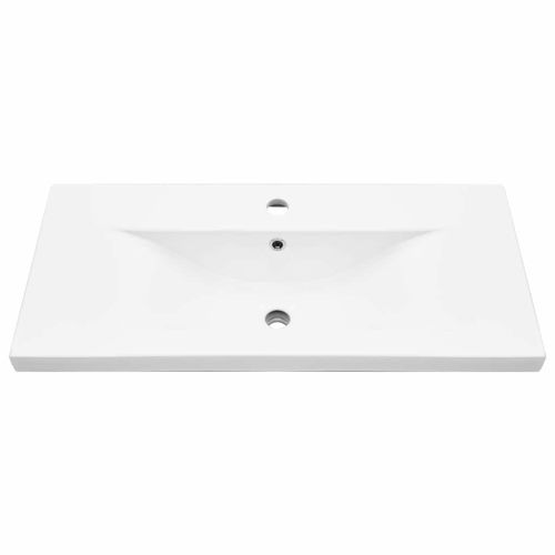 Шкаф за мивка в баня 2 pcs Старо дърво 80 x 38,5 x 48 cm