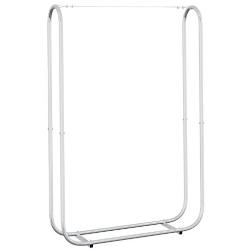 Стойка за дърва за огрев 100x25x150 cm Поцинкована стомана