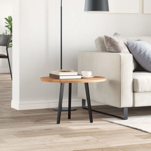 Плот за маса, кръгъл, Ø60x2 см, акациево дърво масив