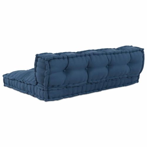 Кушон за палетен диван 2 pcs Индийски 120 x 80 x 38 см Текстил