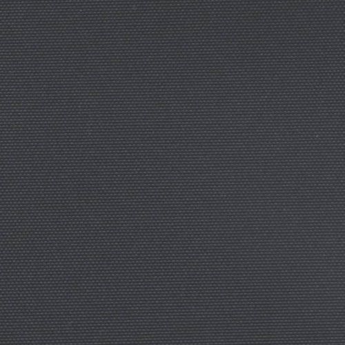 Прибираща се странична тента, черна, 200x1000 см