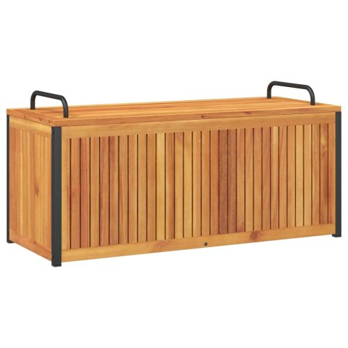 Външна кутия за възглавници 110x45x42/53см акация масив стомана