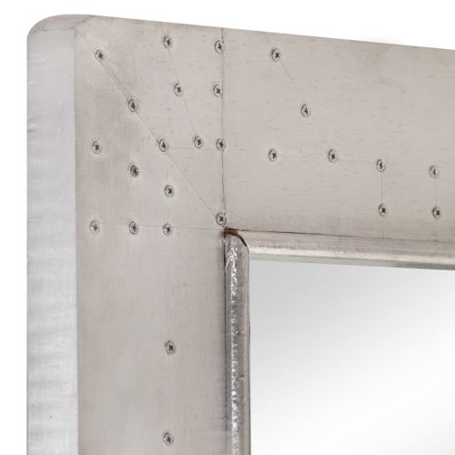 Авиаторско огледало, 110x50 см, метал