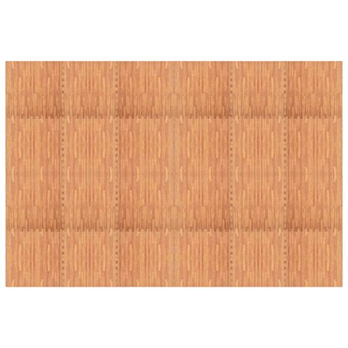 Мат за под басейн 24 pcs Кафяво 8,64 ㎡ EVA Пяна