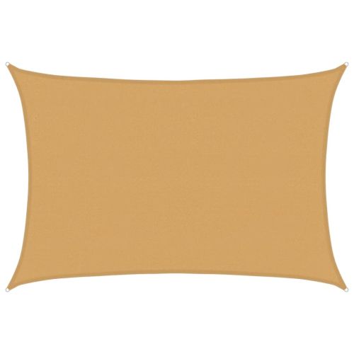 Платно-сенник, 160 г/м², правоъгълно, пясъчно, 4x5 м, HDPE