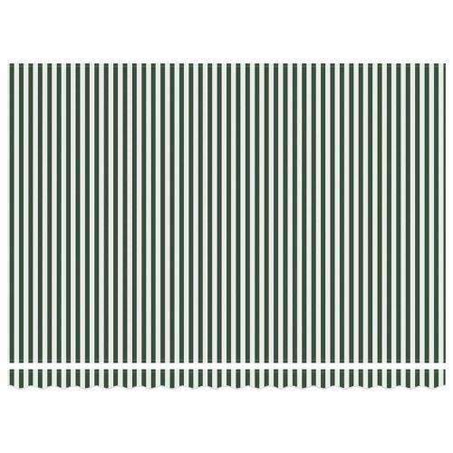 Сенник Зелен и бял 450 x 350 x 165 см Полиестер
