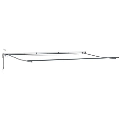 Текстил за сенник с Светлосиво 600 × 350 cm Полиестер