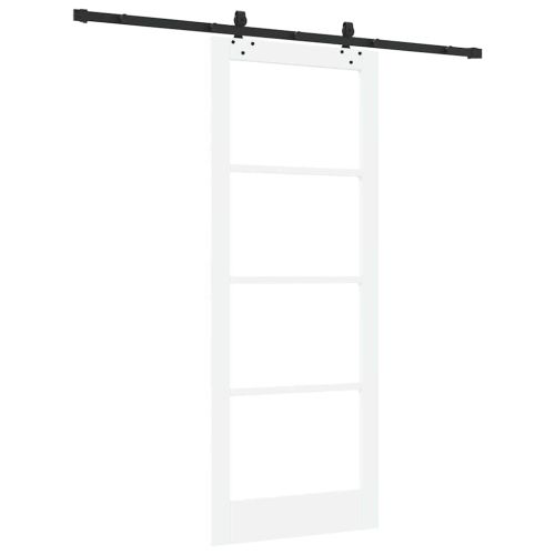 Преплъзваща се врата ORKDAL Бял и черен 83 х 211 см