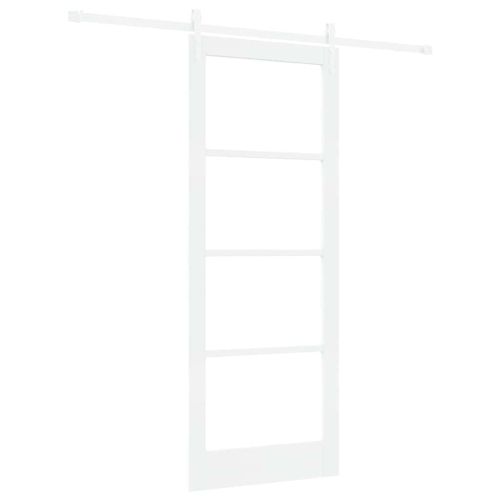 Преплъзваща се врата Бяло 83 х 211 см