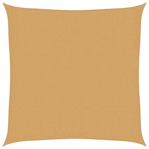 Платно-сенник, 160 г/м², квадратно, пясъчно, 3,6x3,6 м, HDPE