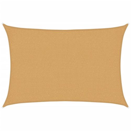 Платно-сенник, 160 г/м², правоъгълно, пясъчно, 2x2,5 м, HDPE