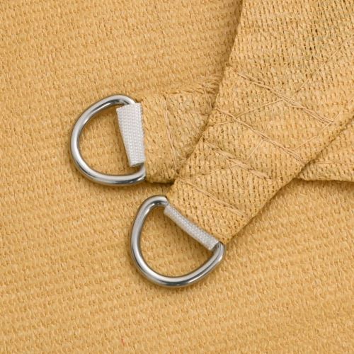 Платно-сенник, 160 г/м², правоъгълно, пясъчно, 3,5x5 м, HDPE