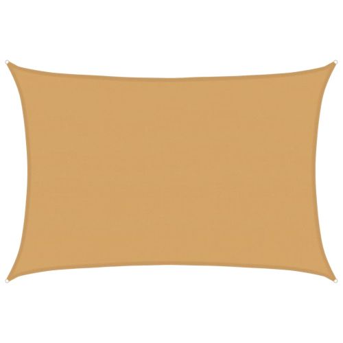 Платно-сенник, 160 г/м², правоъгълно, пясъчно, 5x7 м, HDPE