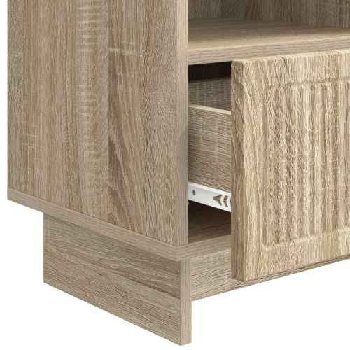ТВ шкаф Дъб сонома 102 x 34,5 x 50 см Инженерна дървесина
