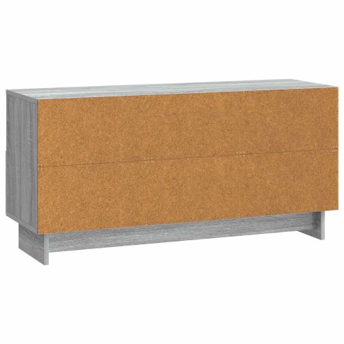 ТВ шкаф Сива сонома 102 x 34,5 x 50 см Инженерна дървесина