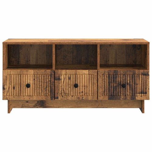 ТВ шкаф Старо дърво 102 x 34,5 x 50 см Инженерна дървесина