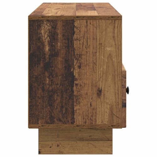 ТВ шкаф Старо дърво 102 x 34,5 x 50 см Инженерна дървесина