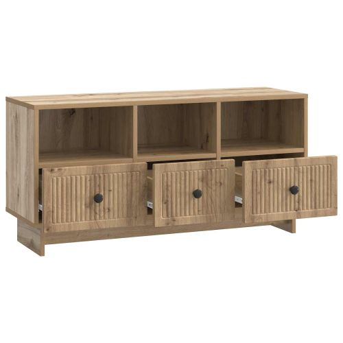 ТВ шкаф Дъб артизан 102 x 34,5 x 50 см Инженерна дървесина