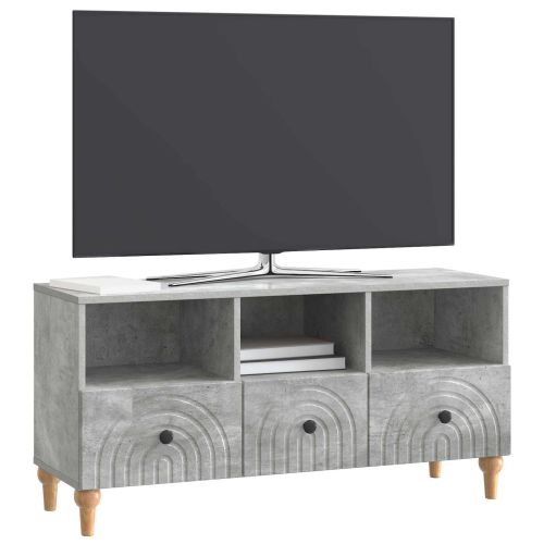ТВ шкаф Бетонно Сиво 102 x 34,5 x 50 см