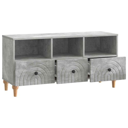 ТВ шкаф Бетонно Сиво 102 x 34,5 x 50 см