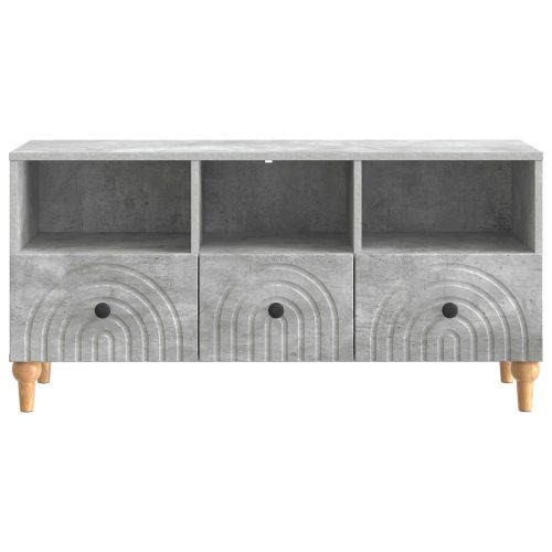 ТВ шкаф Бетонно Сиво 102 x 34,5 x 50 см