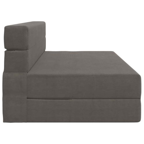 Разтегателен диван легло Светлосиво 203 x 152 x 15 см