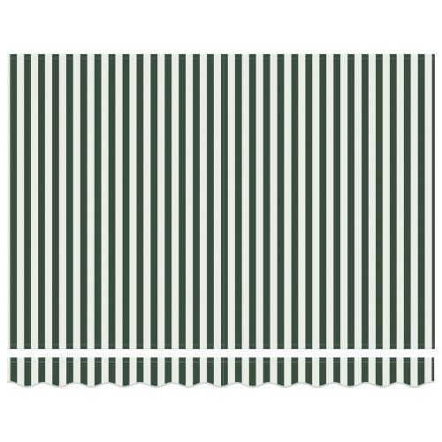 Текстил за сенник с Зелен и бял 300 x 250 cm Полиестер