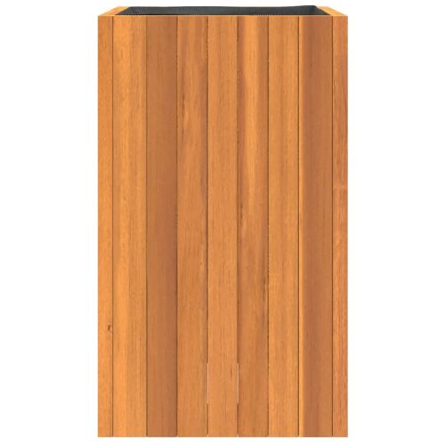 Градинска кашпа 35x35x60 см масивна акация