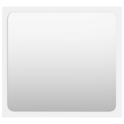 Комплект мебели за баня, бял, ПДЧ