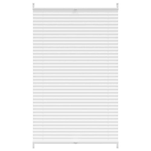 Плисирана щора 70 х 125 см, бяла