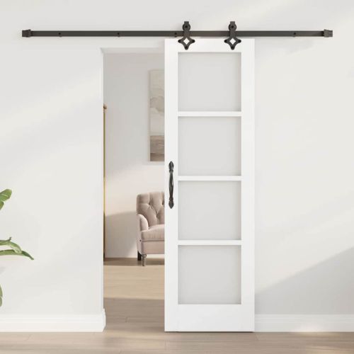 Преплъзваща се врата Бяло 61 x 198,5 см