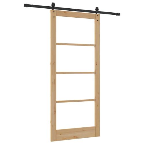 Преплъзваща се врата Естествен 93 x 211 см