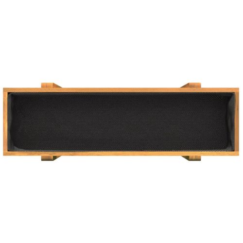 Градинско повдигнато легло, 90x30x75 см, акациево дърво масив