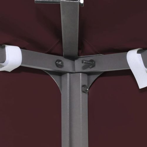 Двоен покрив за шатра, 310 г/м², 3x3 м, бордо