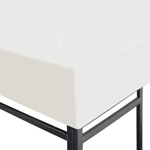 Покрив за шатра, 310 г/м², 3x3 м, кремавобял