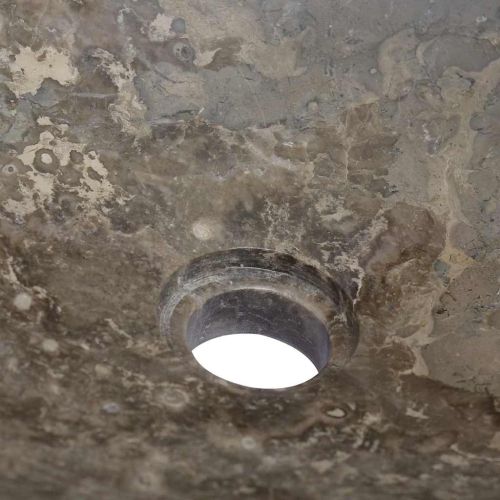 Сива мивка, 50x35x10 см, мрамор