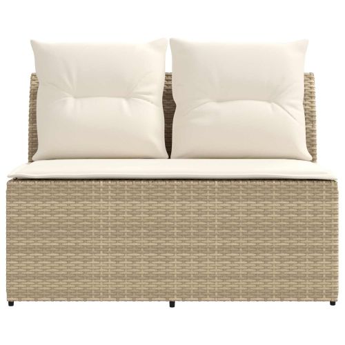 2 Брой Градинен среден диван с таблица, която се повдига