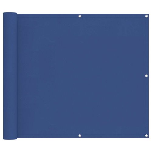 Балконен екран Синьо 90 x 200 cm Оксфордска тъкан