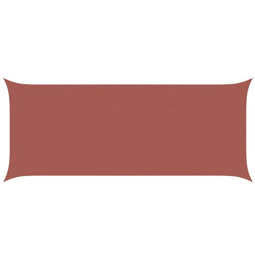 Слънчево платно за сянка Теракота 6 x 2,5 м