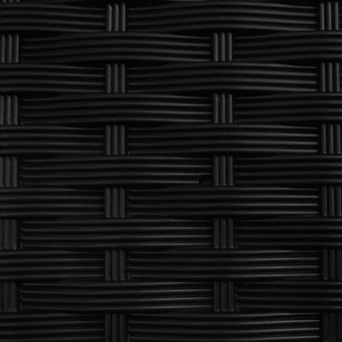 Повдигнато легло с решетка и покривка Черен 163 x 40 x 126 см