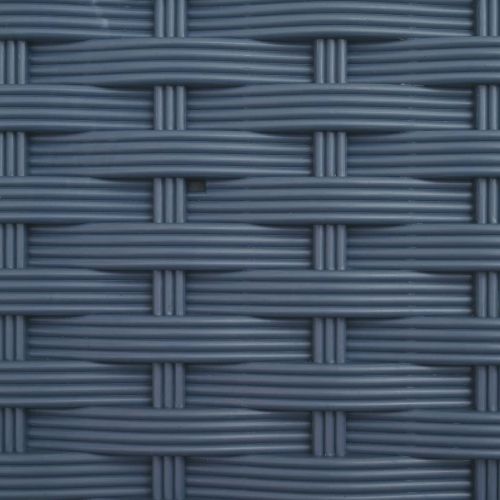 Повдигнато легло с решетка и покривка Сив 163 x 40 x 126 см ПП