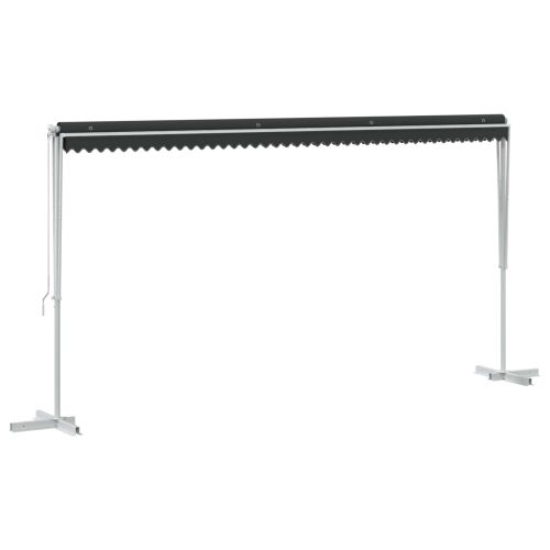 Самостоятелен сенник Антрацит 5 x 3 m Полиестер