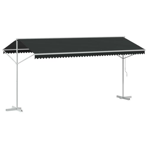 Самостоятелен сенник Антрацит 5 x 3 m Полиестер