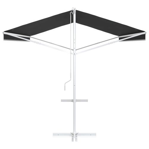 Самостоятелен сенник Антрацит 5 x 3 m Полиестер