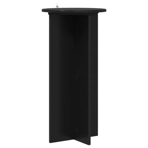 Стойка за растения 2 pcs Черно 40 x 40 x 80 cm