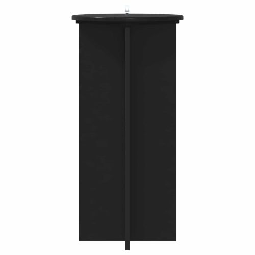 Стойка за растения 2 pcs Черно 40 x 40 x 80 cm